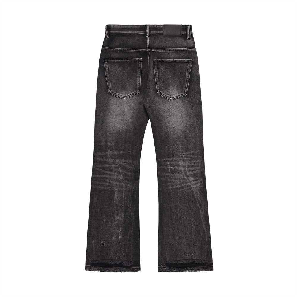 FRAY BLACK DENIM