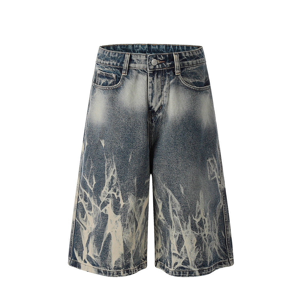 FLASHBURN DENIM SHORTS