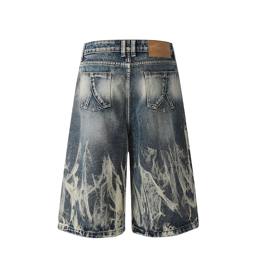 FLASHBURN DENIM SHORTS