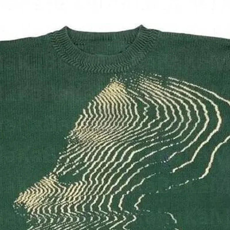 GLITCHED FACE KNIT