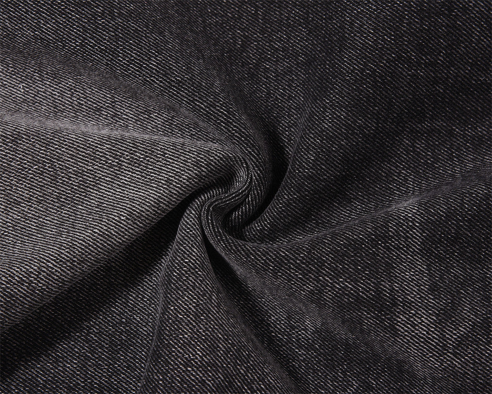 FRAY BLACK DENIM