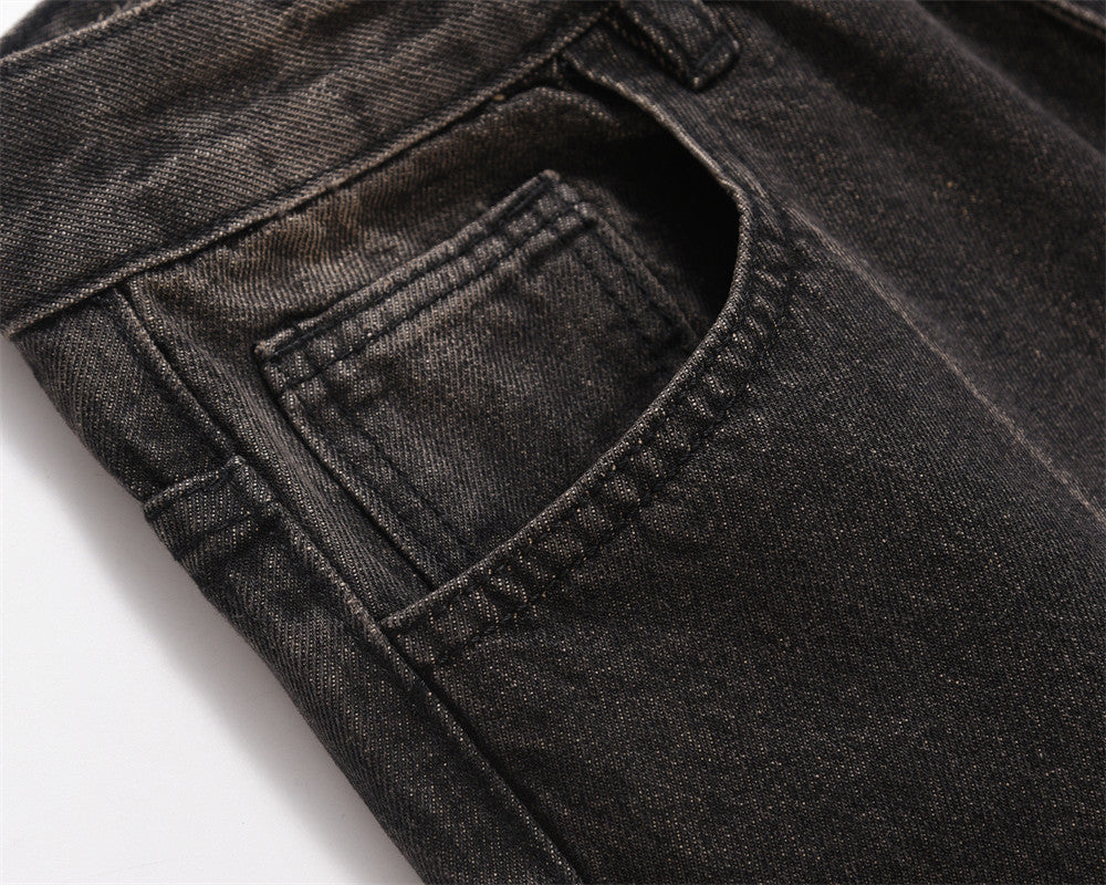 FADED SEAM DENIM