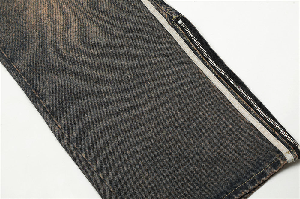 BURNLINE TRACK DENIM