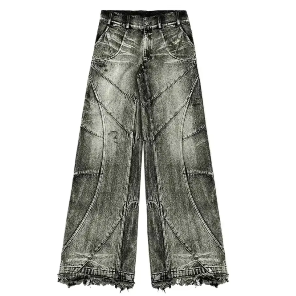 FRAY ARC DENIM