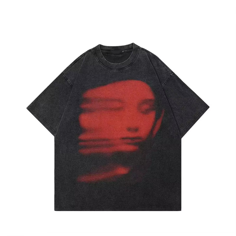 BLURRED TEE 