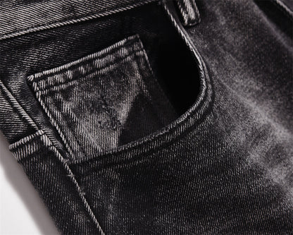 FRAY BLACK DENIM