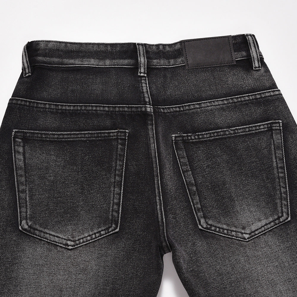 FRAY BLACK DENIM