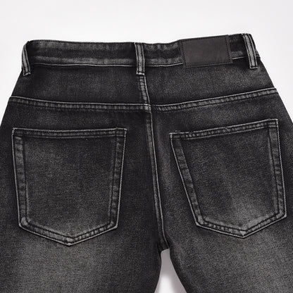 FRAY BLACK DENIM