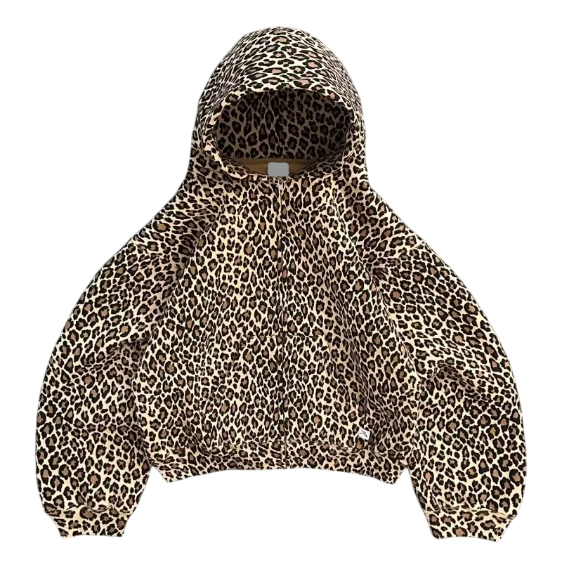 LEOPARD ZIP 