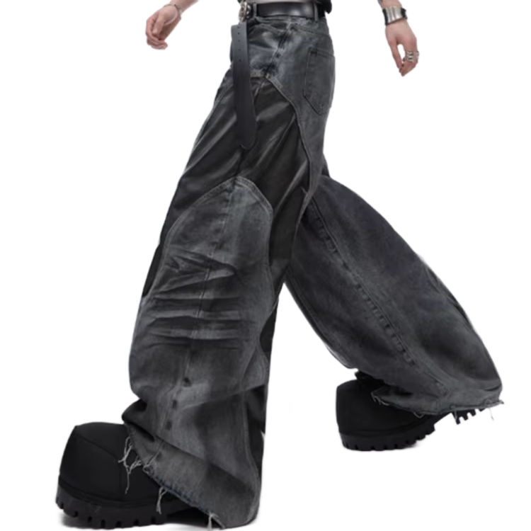 SPLIT VOLUME DENIM