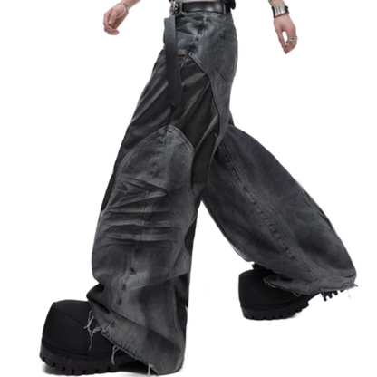 SPLIT VOLUME DENIM