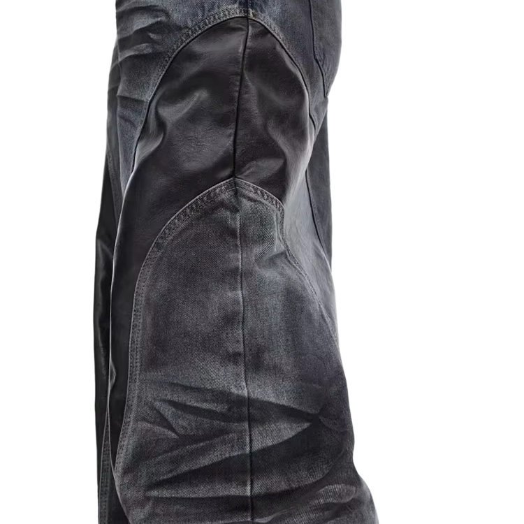 SPLIT VOLUME DENIM