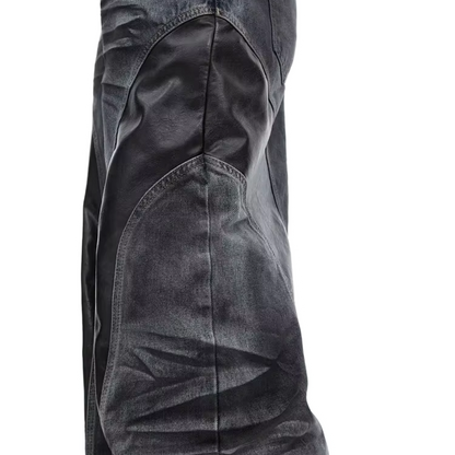 SPLIT VOLUME DENIM