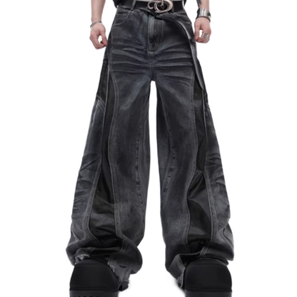 SPLIT VOLUME DENIM