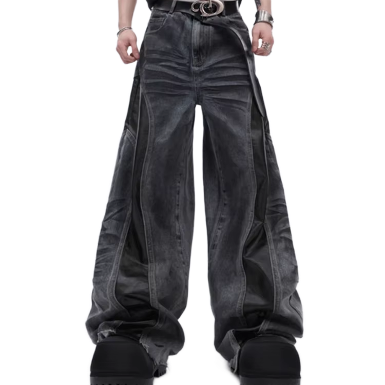 SPLIT VOLUME DENIM