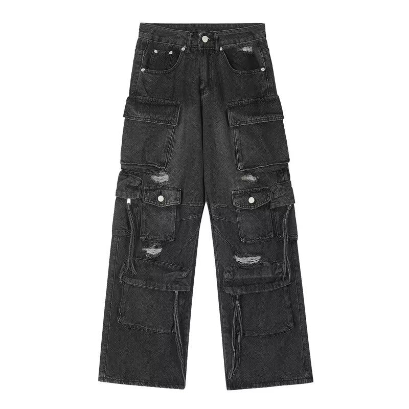 DISTRESS CARGO BLACK