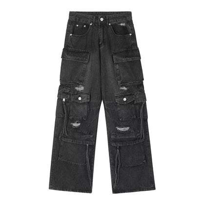DISTRESS CARGO BLACK