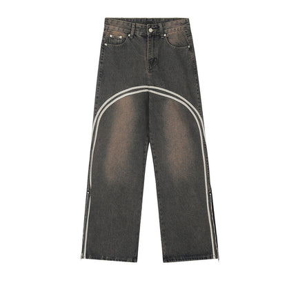 BURNLINE TRACK DENIM