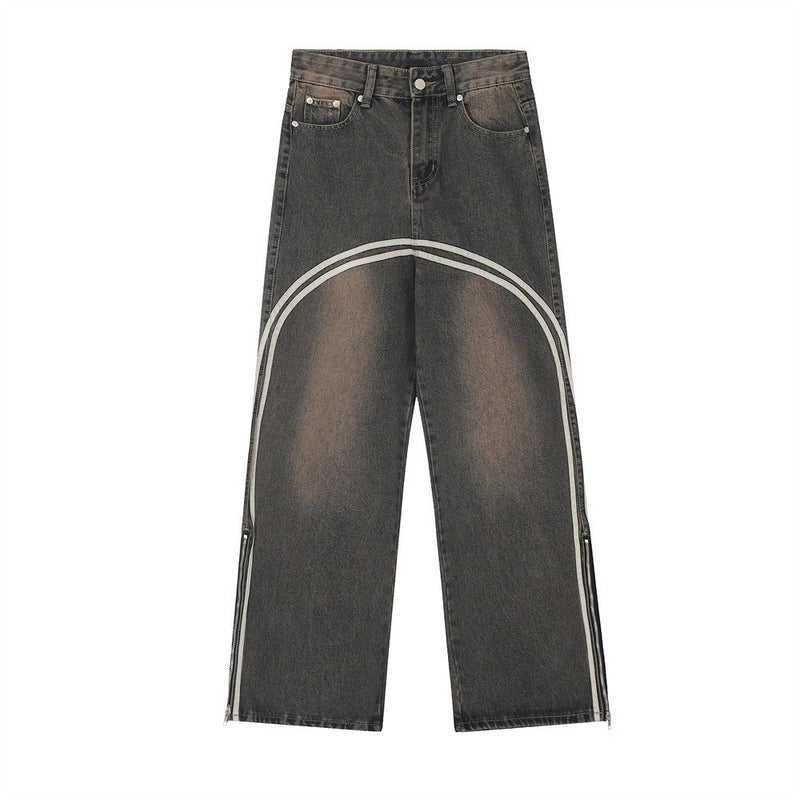 BURNLINE TRACK DENIM