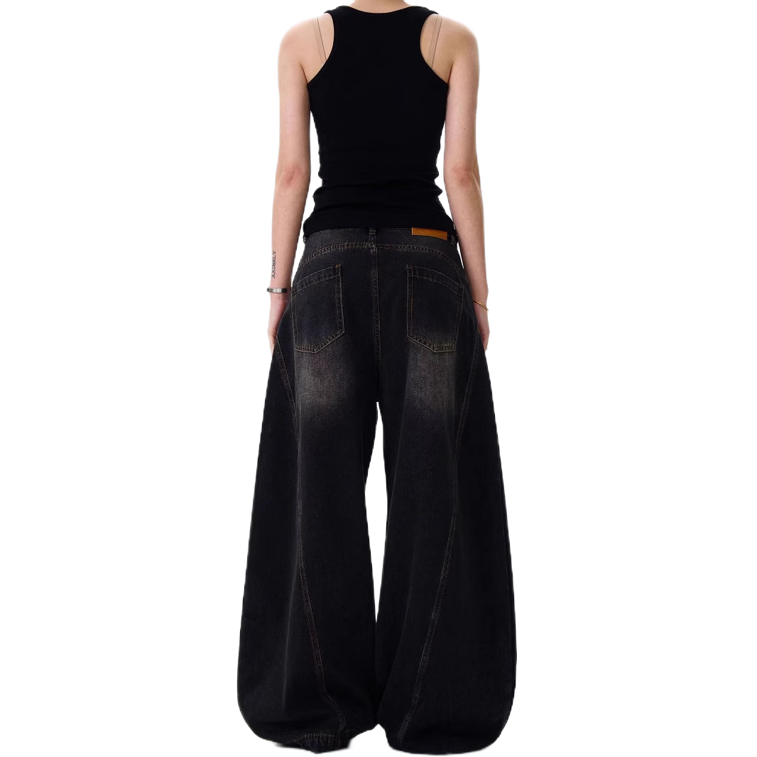 ACID DRAPE DENIM