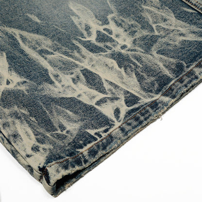 FLASHBURN DENIM SHORTS