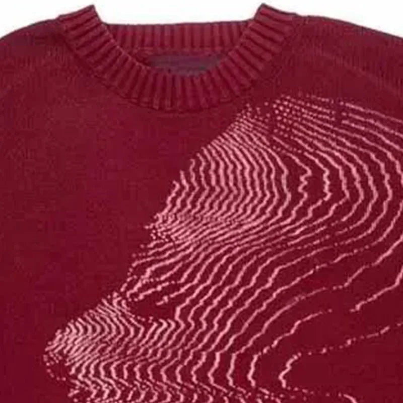GLITCHED FACE KNIT