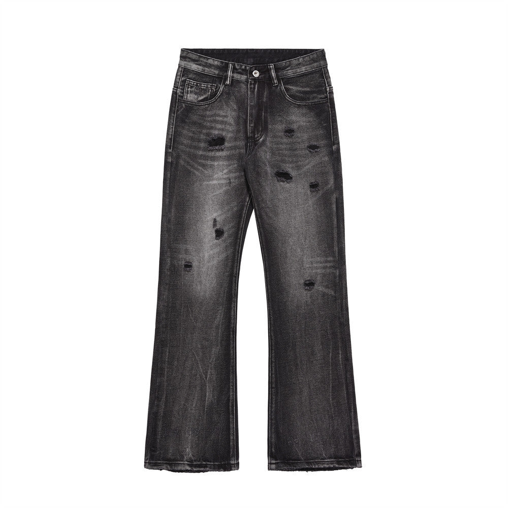 FRAY BLACK DENIM