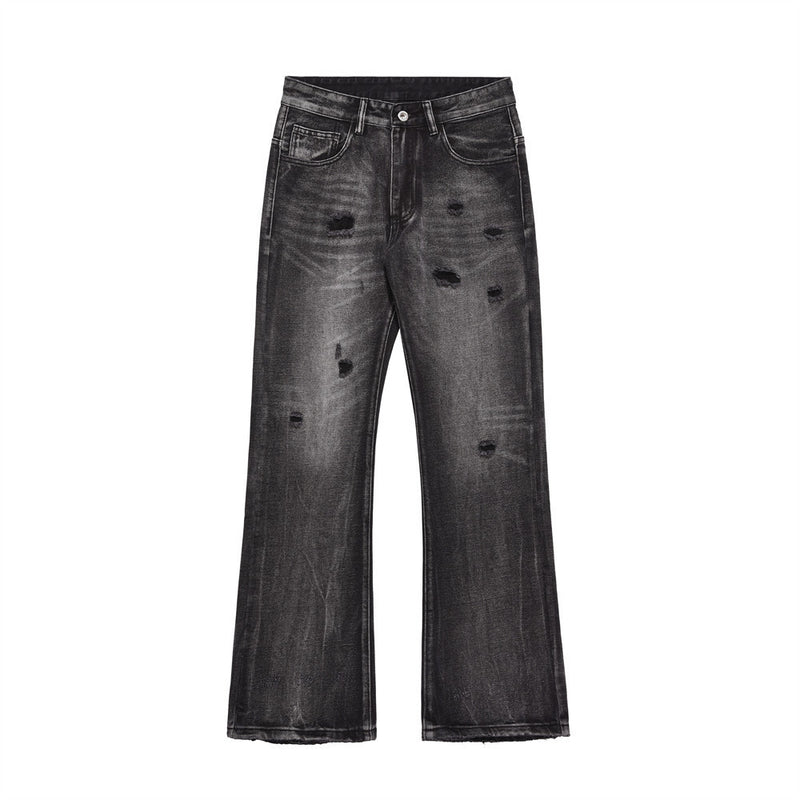 FRAY BLACK DENIM