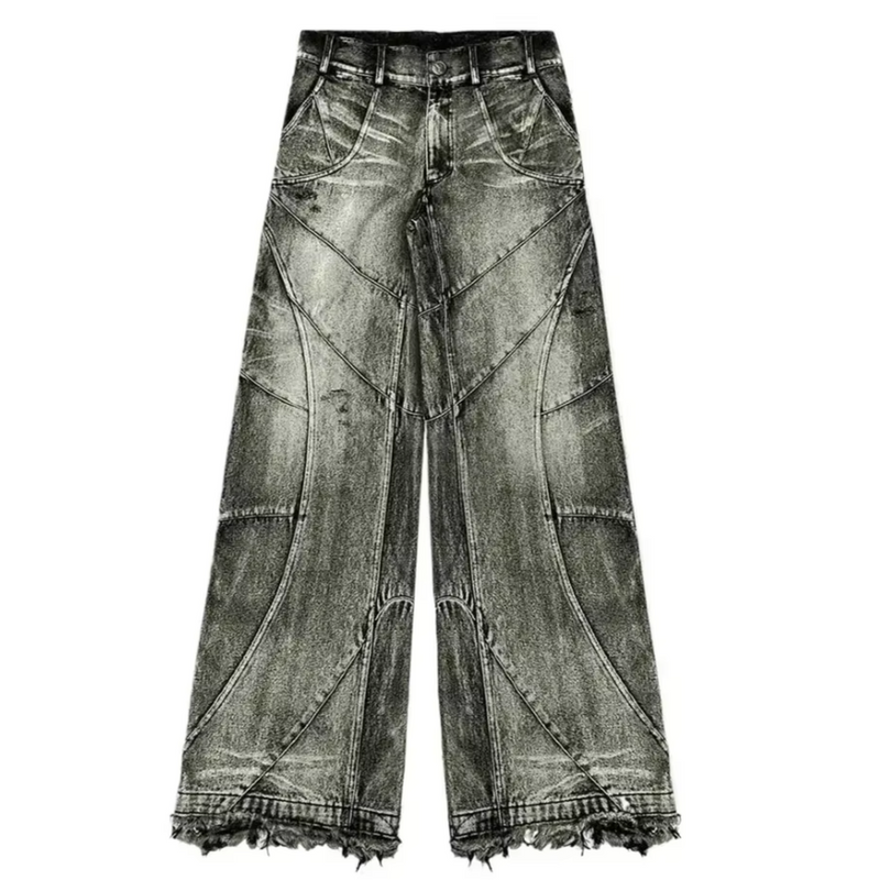 FRAY ARC DENIM