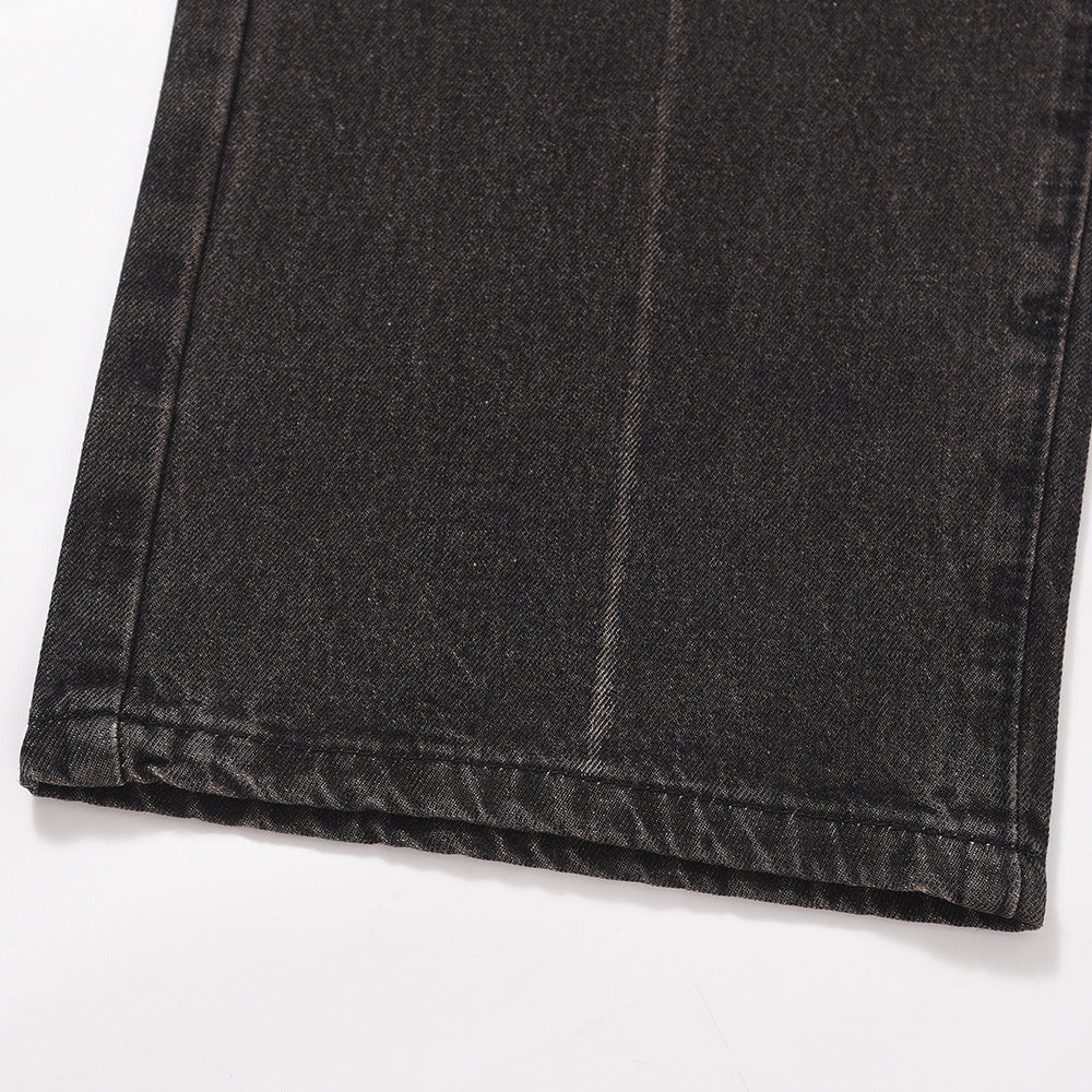 FADED SEAM DENIM