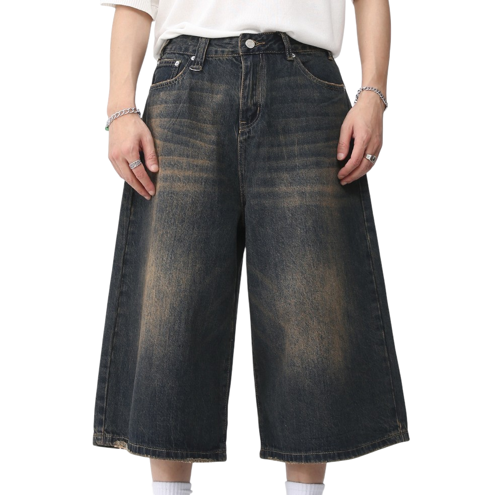 GRAVITY WASHED JORTS