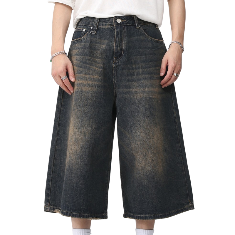 GRAVITY WASHED JORTS