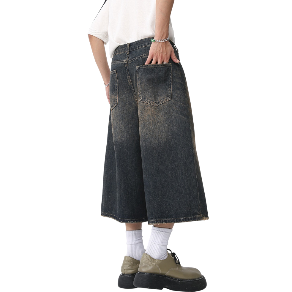 GRAVITY WASHED JORTS