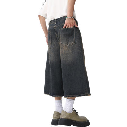 GRAVITY WASHED JORTS